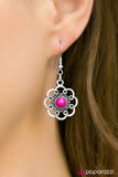 Paparazzi "The Garden Life" Pink Necklace & Earring Set Paparazzi Jewelry