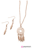 Paparazzi "The Girl of Your Dreams - Rose Gold" necklace Paparazzi Jewelry