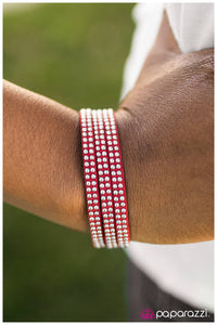 Paparazzi "The Girl Scout - Red" bracelet Paparazzi Jewelry