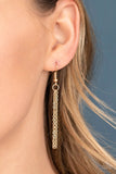 Paparazzi "The GLAM-ma " Gold Necklace & Earring Set Paparazzi Jewelry