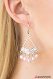 Paparazzi "The GLAM Prize Winner - Pink" earring Paparazzi Jewelry