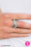 Paparazzi "The GLITTER Brick Road" Green Ring Paparazzi Jewelry