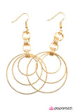 Paparazzi "The Golden Spiral" earring Paparazzi Jewelry