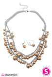 Paparazzi "The Grand Banquet - Brown" necklace Paparazzi Jewelry