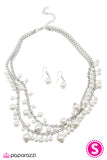 Paparazzi "The Grand Banquet - White" necklace Paparazzi Jewelry