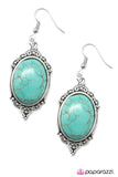 Paparazzi "The Grand Ole Opry - Blue" earring Paparazzi Jewelry