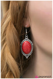 Paparazzi "The Grand Ole Opry - Red" earring Paparazzi Jewelry