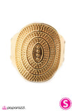 Paparazzi "The Grand Prairie - Gold" ring Paparazzi Jewelry