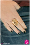 Paparazzi "The Grand Prairie - Gold" ring Paparazzi Jewelry