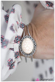 Paparazzi "The Grand View" White Bracelet Paparazzi Jewelry