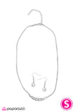 Paparazzi "The Haves and The Have-Nots - White" necklace Paparazzi Jewelry