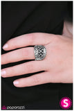 Paparazzi "The Headliner" Black Ring Paparazzi Jewelry