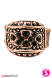 Paparazzi "The Headliner" Copper Ring Paparazzi Jewelry