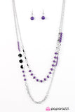 Paparazzi "The Heat Is On - Purple" necklace Paparazzi Jewelry