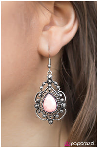 Paparazzi "The Heir" Pink Earrings Paparazzi Jewelry