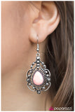 Paparazzi "The Heir" Pink Earrings Paparazzi Jewelry