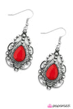 Paparazzi "The Heir" Red Earrings Paparazzi Jewelry