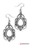 Paparazzi "The Heir" White Earrings Paparazzi Jewelry