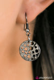 Paparazzi "The HOLEY Grail - Black" Necklace & Earring Set Paparazzi Jewelry