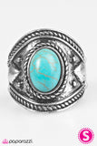 Paparazzi "The Huntress - Blue" ring Paparazzi Jewelry