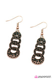 Paparazzi "The Imperial Ball - Copper" earring Paparazzi Jewelry