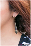 Paparazzi "The Islander Brass" earring Paparazzi Jewelry