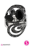 Paparazzi "The Lady Eve" Black Ring Paparazzi Jewelry