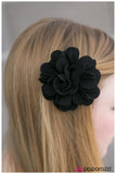 Paparazzi "The Last Song - Black" hair clip Paparazzi Jewelry