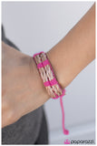 Paparazzi "The Last Straw - Pink" bracelet Paparazzi Jewelry