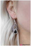 Paparazzi "The Last Waltz - Black" earring Paparazzi Jewelry