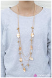Paparazzi "The Little Mermaid" Brown Necklace & Earring Set Paparazzi Jewelry
