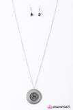 Paparazzi "The London Eye" Silver Necklace & Earring Set Paparazzi Jewelry