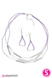 Paparazzi "The Long and Short Of It" necklace Paparazzi Jewelry