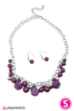 Paparazzi "The Louvre - Purple" necklace Paparazzi Jewelry