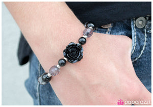 Paparazzi "The Lucky One - Black" bracelet Paparazzi Jewelry