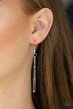 Paparazzi "The Magic Key"  Silver Necklace & Earring Set Paparazzi Jewelry