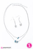 Paparazzi "The Main Attraction - Blue" necklace Paparazzi Jewelry