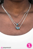 Paparazzi "The Main Attraction - Blue" necklace Paparazzi Jewelry