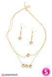 Paparazzi "The Main Attraction - Gold" necklace Paparazzi Jewelry