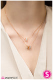 Paparazzi "The Main Attraction - Gold" necklace Paparazzi Jewelry
