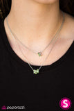 Paparazzi "The Main Attraction - Green" necklace Paparazzi Jewelry