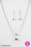 Paparazzi "The Main Attraction - Pink" necklace Paparazzi Jewelry
