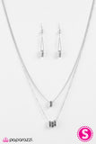 Paparazzi "The Main Attraction - Silver" necklace Paparazzi Jewelry