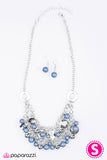 Paparazzi "The Matchmaker" Blue Necklace & Earring Set Paparazzi Jewelry