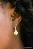 Paparazzi "The Middle GLAM - Yellow" necklace Paparazzi Jewelry