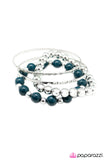 Paparazzi "The Millennial" Blue Bracelet Paparazzi Jewelry