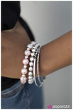 Paparazzi "The Millennial - Pink" bracelet Paparazzi Jewelry