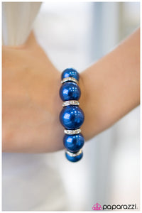 Paparazzi "The Muse" Blue Bracelet Paparazzi Jewelry