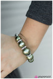 Paparazzi "The Muse - Green" bracelet Paparazzi Jewelry