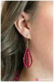 Paparazzi "The Need For BEAD" Pink Necklace & Earring Set Paparazzi Jewelry